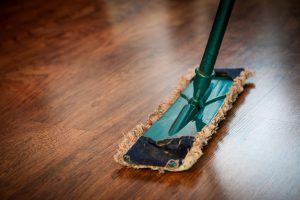 Commercial cleaning in NYC includes floor care.
