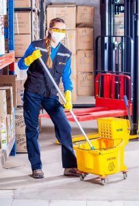 COVID-19 commercial cleaning in NYC.