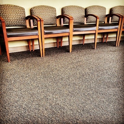 Office cleaning of carpets. SanMar provides carpet cleaning in offices in New York City
