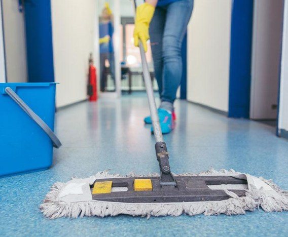 NYC floor care for businesses in Manhattan. Office building cleaning in New York City.