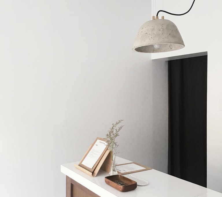 Freshly cleaned reception area in an NYC Spa cleaned with eco-friendly products by SanMar Building Services, ready for a grand opening in Manhattan