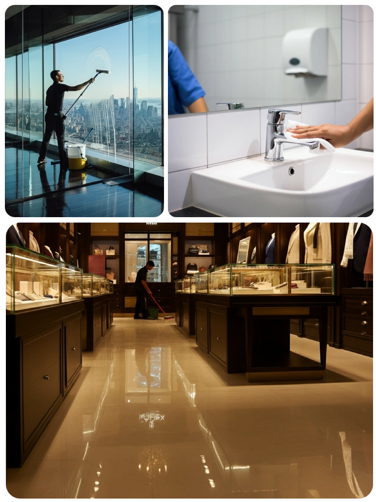 Janitorial companies in NYC offer services like window cleaning, restroom disinfection, and floor care for retailers, offices, schools, and more. Hire NYC’s top janitorial company, call SanMar today.