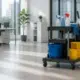 Professionally cleaned office interior reflecting strong brand image and corporate trust offered by B2B cleaning companies in New York City.